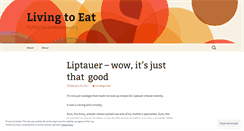 Desktop Screenshot of heidislivingtoeat.wordpress.com