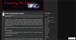 Desktop Screenshot of courtingmymuse.wordpress.com