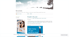 Desktop Screenshot of kosakata.wordpress.com