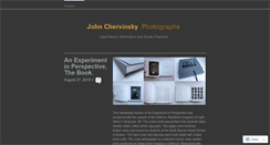 Desktop Screenshot of chervinsky.wordpress.com