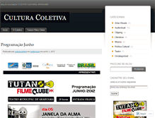 Tablet Screenshot of culturacoletiva.wordpress.com