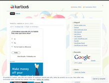 Tablet Screenshot of karlixx6.wordpress.com