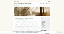 Desktop Screenshot of morethanmarksonpaper.wordpress.com