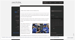 Desktop Screenshot of juano18.wordpress.com