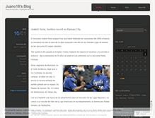 Tablet Screenshot of juano18.wordpress.com