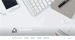 Desktop Screenshot of clearpod.wordpress.com