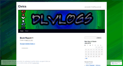 Desktop Screenshot of dlvlogs.wordpress.com