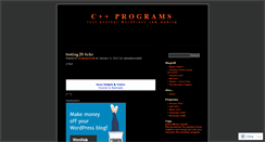Desktop Screenshot of cpluspluscoded.wordpress.com