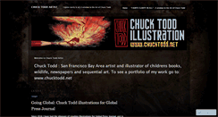 Desktop Screenshot of chucktoddartist.wordpress.com