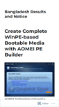 Mobile Screenshot of bangladeshresults.wordpress.com