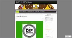 Desktop Screenshot of caefufpr.wordpress.com