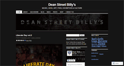 Desktop Screenshot of deanstreetbillys.wordpress.com