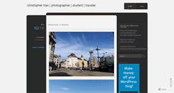 Desktop Screenshot of christophertran.wordpress.com
