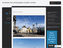 Tablet Screenshot of christophertran.wordpress.com