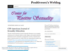 Tablet Screenshot of positivesex.wordpress.com