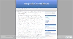 Desktop Screenshot of hprecht.wordpress.com