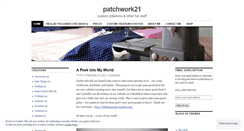 Desktop Screenshot of patchwork21.wordpress.com