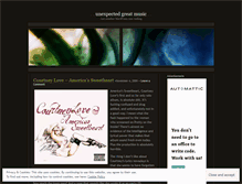 Tablet Screenshot of infinitemusic.wordpress.com