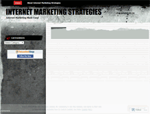 Tablet Screenshot of interenetmarketingstrategies101.wordpress.com