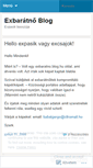 Mobile Screenshot of exbaratno.wordpress.com