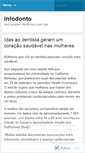 Mobile Screenshot of infodonto.wordpress.com