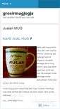 Mobile Screenshot of grosirmugjogja.wordpress.com
