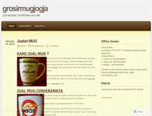 Tablet Screenshot of grosirmugjogja.wordpress.com