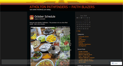 Desktop Screenshot of faithblazers.wordpress.com