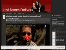 Tablet Screenshot of hotbeans.wordpress.com