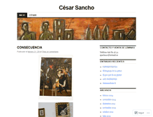 Tablet Screenshot of cesarsanchoprieto.wordpress.com