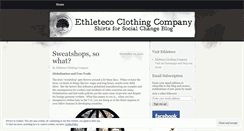 Desktop Screenshot of ethleteco.wordpress.com