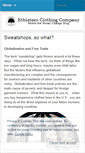 Mobile Screenshot of ethleteco.wordpress.com