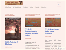 Tablet Screenshot of jesuselcristo.wordpress.com