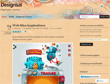 Tablet Screenshot of designsal.wordpress.com