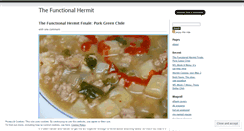 Desktop Screenshot of functionalhermit.wordpress.com