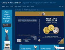 Tablet Screenshot of catalogomoedasbrasil.wordpress.com
