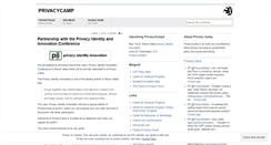 Desktop Screenshot of privacycamp.wordpress.com