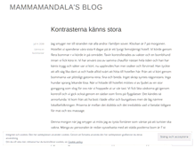 Tablet Screenshot of mammamandala.wordpress.com