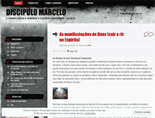 Tablet Screenshot of discipulomarcelo.wordpress.com