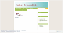 Desktop Screenshot of healthcaregovernance.wordpress.com