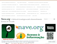 Tablet Screenshot of nave.wordpress.com