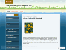 Tablet Screenshot of helasahi.wordpress.com