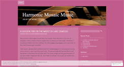 Desktop Screenshot of harmonicarayes.wordpress.com