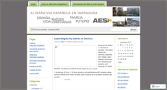Desktop Screenshot of aestarragona.wordpress.com