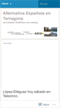 Mobile Screenshot of aestarragona.wordpress.com