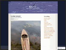 Tablet Screenshot of gejr1.wordpress.com