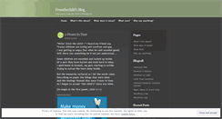 Desktop Screenshot of fromthechild.wordpress.com