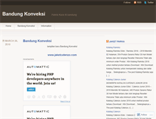 Tablet Screenshot of bandungkonveksi.wordpress.com