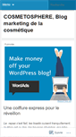 Mobile Screenshot of cosmetosphere.wordpress.com