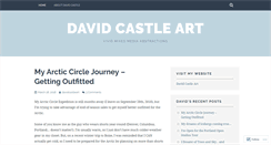 Desktop Screenshot of davidcastleart.wordpress.com